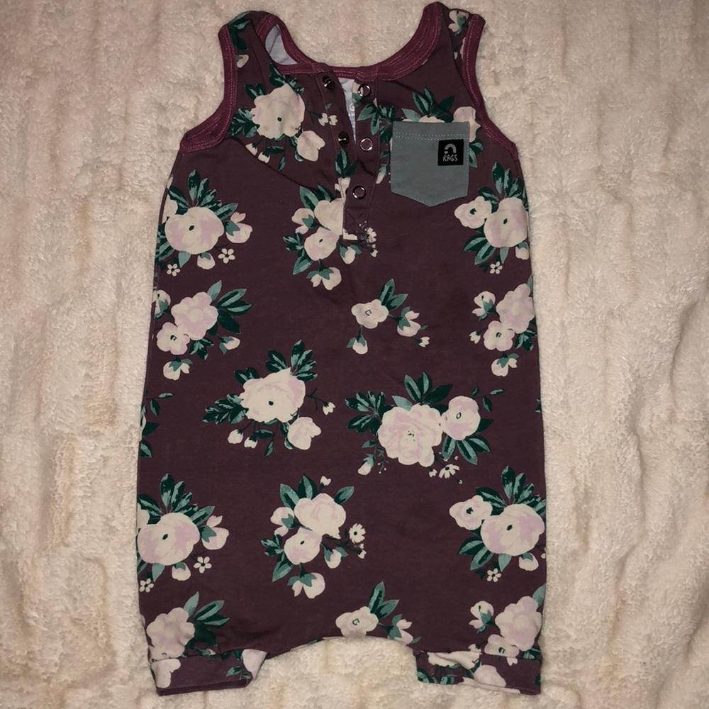 Rags to Raches romper size 18-24mo